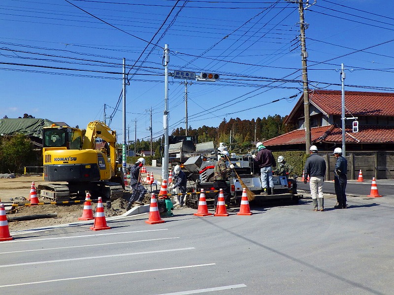 道路改良工事 (3)